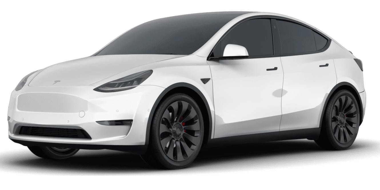 TESLA MODEL Y 2021 5YJYGDEF9MF189371 image